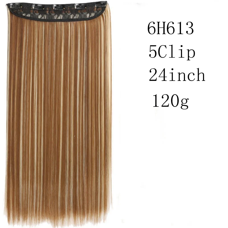 Miss wig 15 цветов в наличии 24 инчс 16 заколки для волос для наращивания прямая прическа синтетические шиньоны 140 г накладные волосы