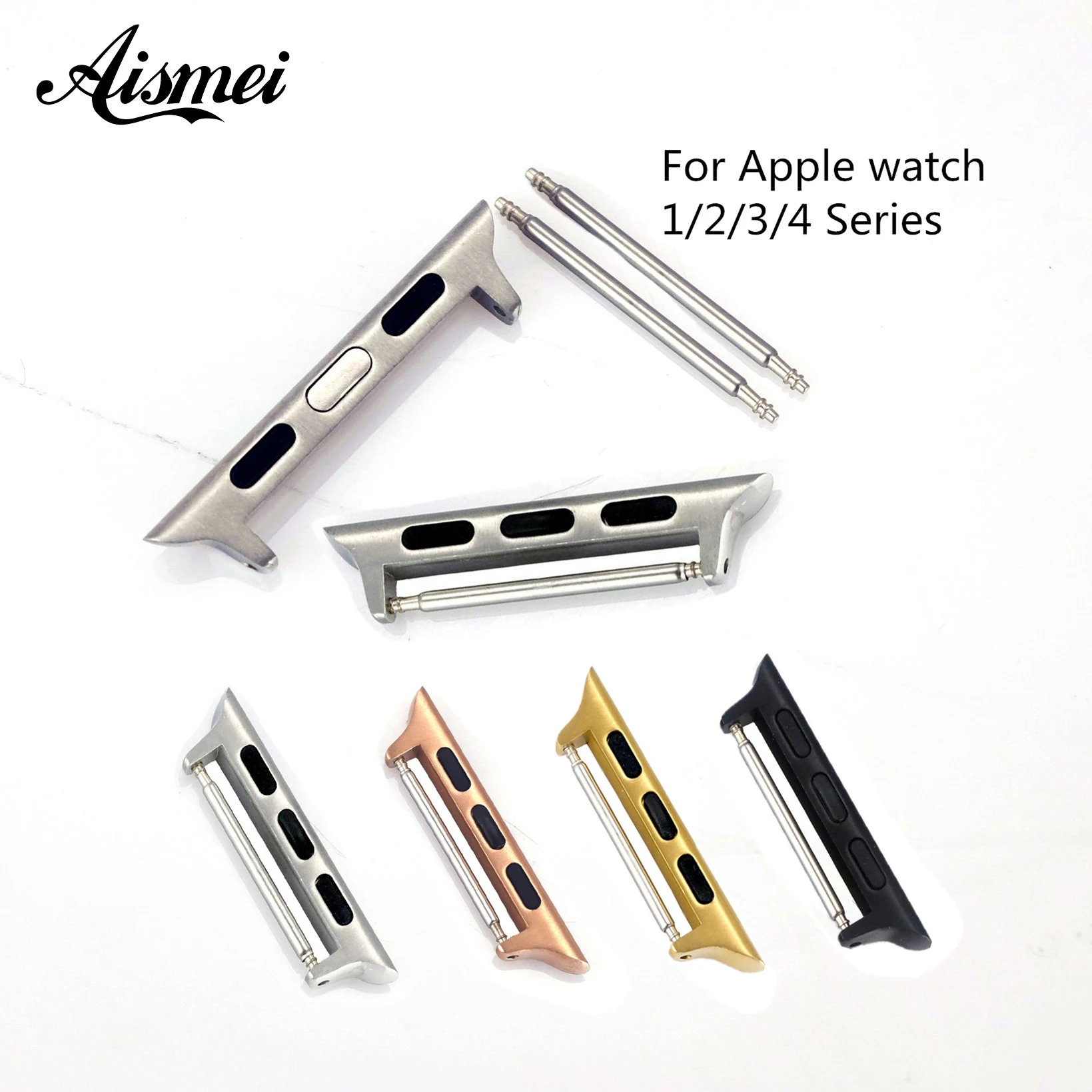 Соединительный адаптер для Apple Watch band iwatch series 4 3 2 1 Аксессуары ремешка из