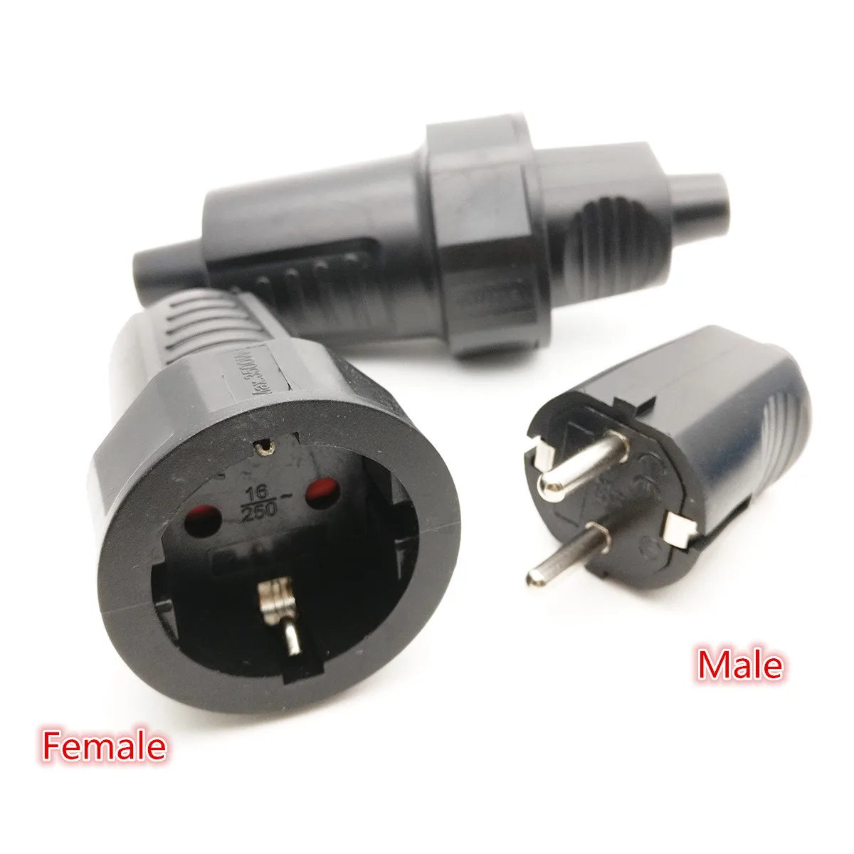 EU Germany Multifunction electrical AC power adaptor socket PVC flame