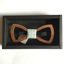 Галстук-бабочка винного цвета Горячая индивидуальный деревянный лук галстук-платок ручной работы для галстука с черной коробкой мужские галстуки