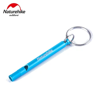 

Naturehike Outdoor Survival Whistle Train Whistle Aluminum Alloy Camping EDC Tool Gear Escape Accessory 4Colors 7cm