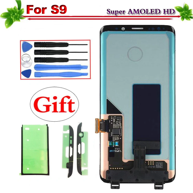 

Tested for SAMSUNG Galaxy S9 G960 LCD Display Touch Screen Digitizer Assembly Replacement for SAMSUNG Galaxy S9 Display
