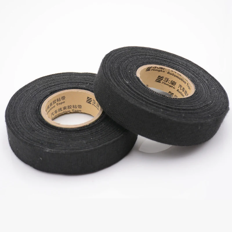 

10PCS New 19mmx15m Tesa Coroplast Adhesive Cloth Tape for Cable Harness Wiring Loom