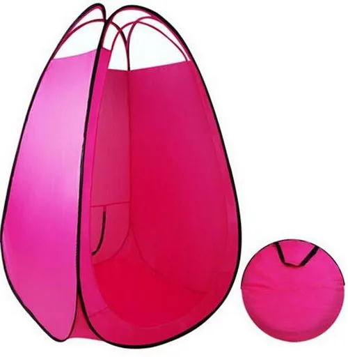 Черный/розовый цвет спрей для загара палатка с ПВХ крышей/Высокое качество всплывающие спрей загара палатки имеют прямые фабрики принять OEM заказ
