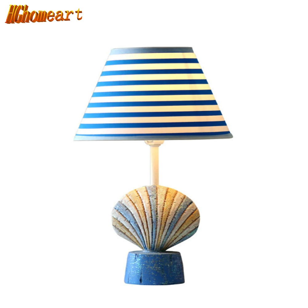 

Hghomeart Nordic Fashion Kids Led Table Lamp E14 110V-220V Mediterranean Switch Reading Bed Light Children Room Led Desk Lamp