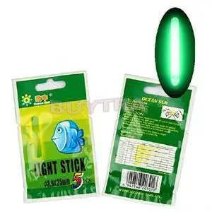 50 قطع Noctilucence مضيئة الصيد تعويم الصيد ليلة الرؤية الفلورسنت ضوء تعويم توهج عصا Lightstick 4.5*37 ملليمتر