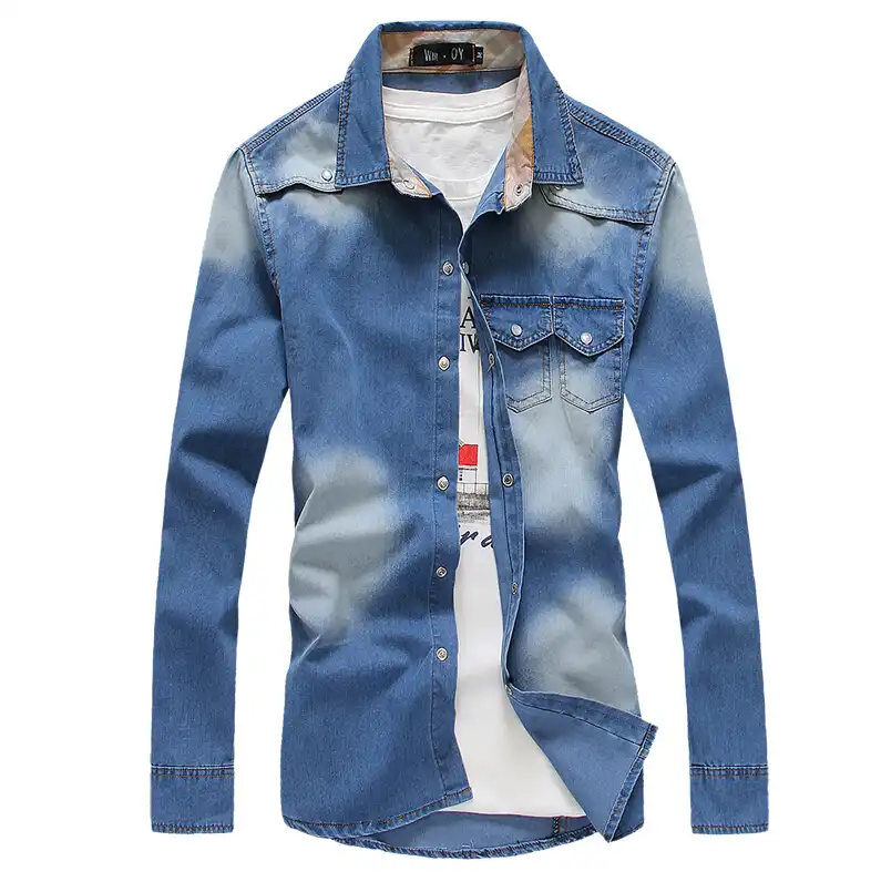 new denim shirt design