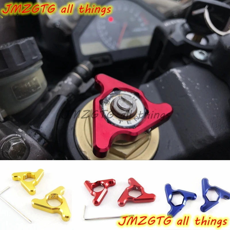 

CNC Front Fork Preload Adjusters For HONDA CBR1000RR 2004-2007 CBR600RR 2005-2006 CBR900 RC51 VTR SP