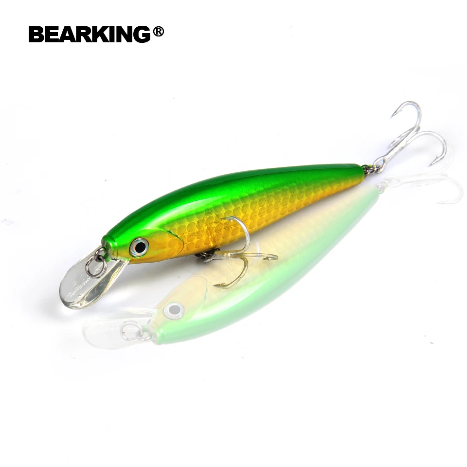 A+ fishing lures,new model,Bearking perfect action minnow,78mm/9.2g, 5pcs/lot. dive 0.8-1.2m