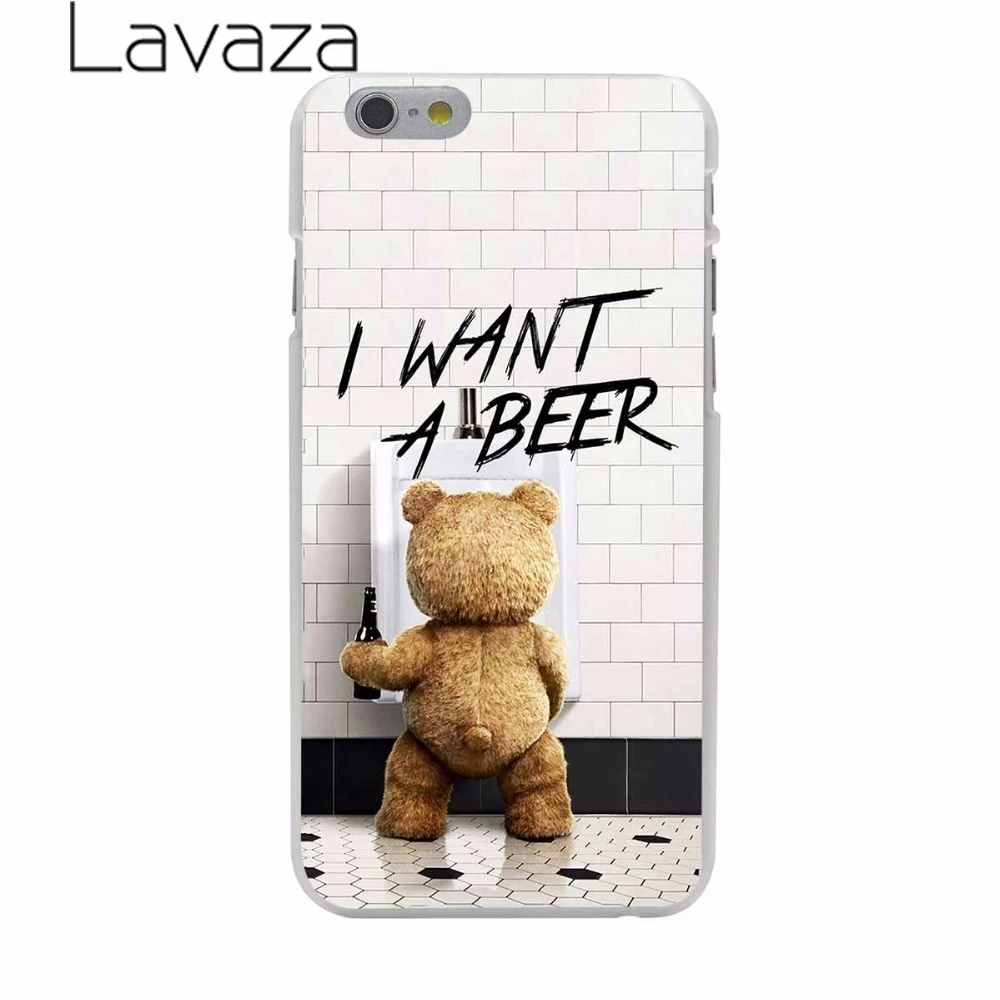 Чехол для телефона Lavaza со льдом пивом летним пузырьком медведем Apple iPhone 10 8 7 6 6S Plus 5