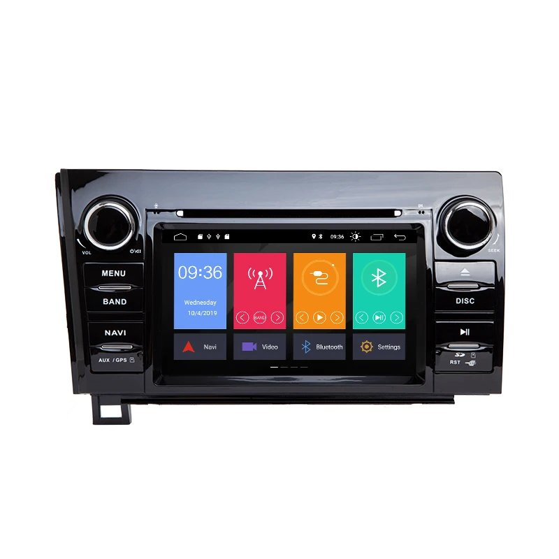 Best Xonrich 2 Din Android 9.0 Car DVD Player For Toyota Tundra Sequoia 2007-2013 AutoRadio GPS Navigation Stereo Head unit IPS Wifi 2