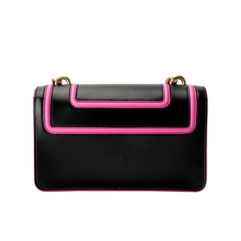 Кожаная мини сумка PINKO Love Fluo 1P21AF Y5F1|Сумки с ручками| |