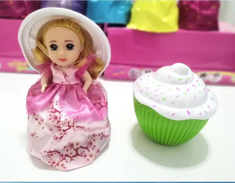 cupcake dress doll