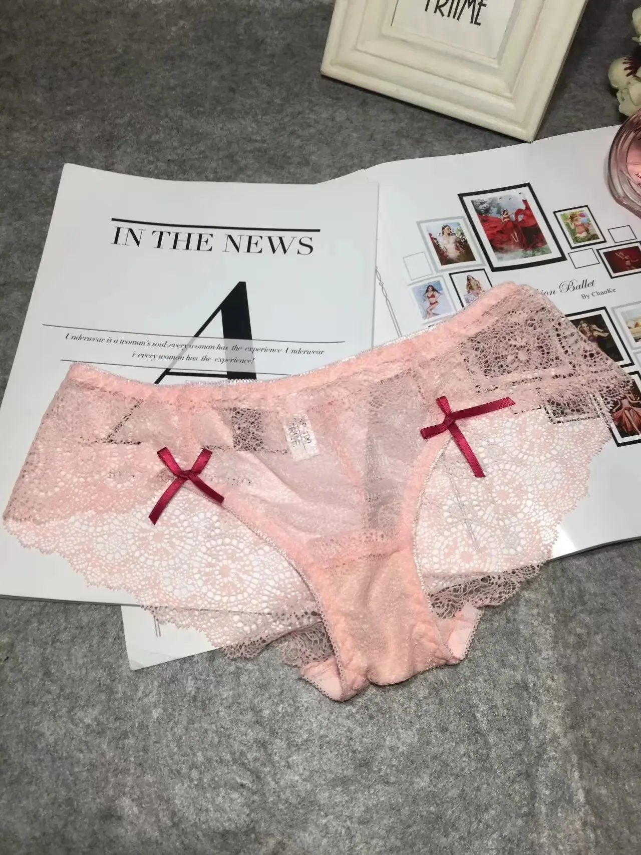 Lace Thread Empty Embroidery Women Bra Set Sexy Lingerie Push Up Padded Cotton braWomen Underwear Set