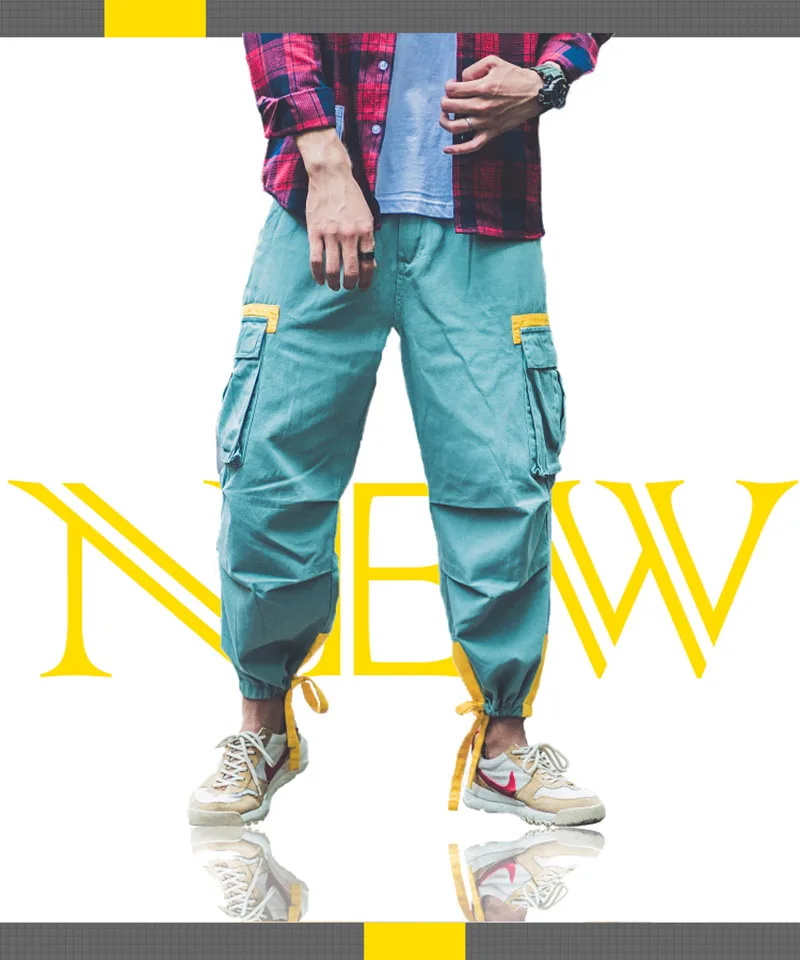 Street Style Pants Korean Fashion Clothing For Men  (10)