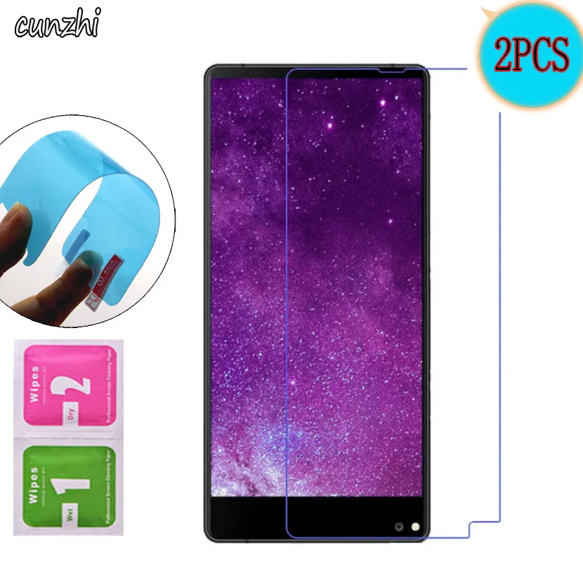 Взрывозащищенная нано пленка для Oukitel MIX2 2 шт. сверхпрозрачная защитная на