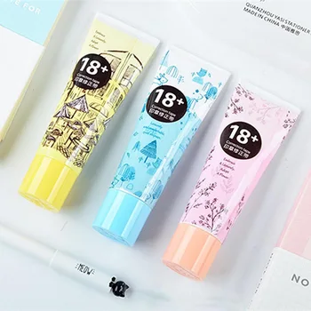 

Kwaii Hand cream correction tapes with Korea cute creative cartoon pupil with seal correction with error correction stationery