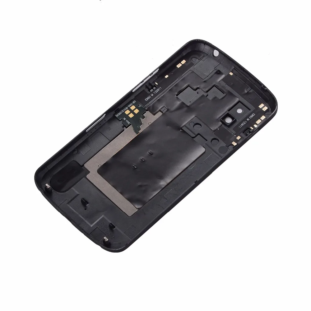 Крышка корпуса задней двери батареи для LG Google Nexus 4 E960+ NFC