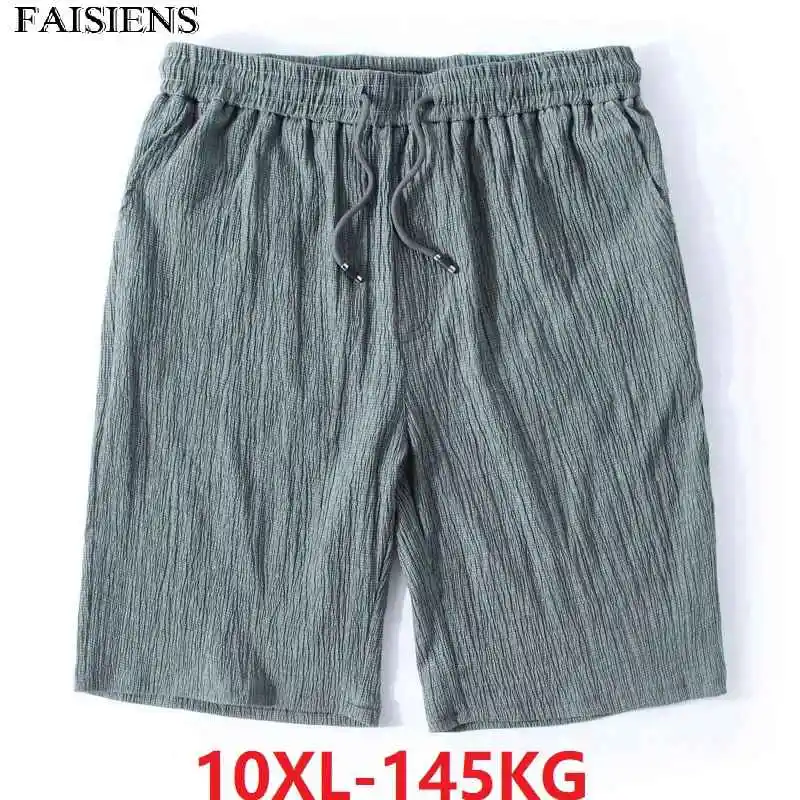 Летние большие размеры 7XL 8XL винтажные шорты мужские шорты в китайском стиле хлопковые повседневные домашние шорты 9XL 10XL Хаки Черные Серые 48 мужские шорты s