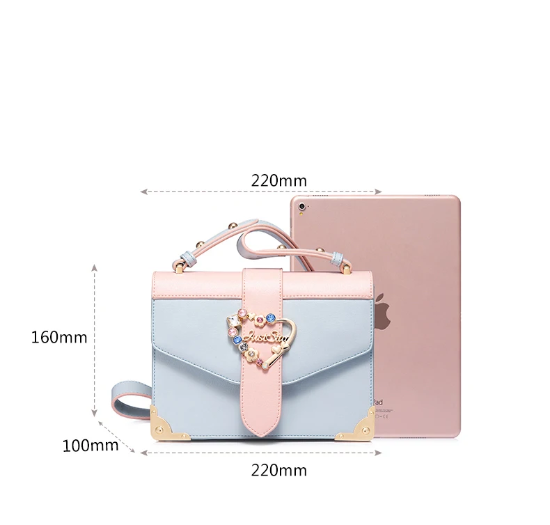 Just star women leather handbag 11