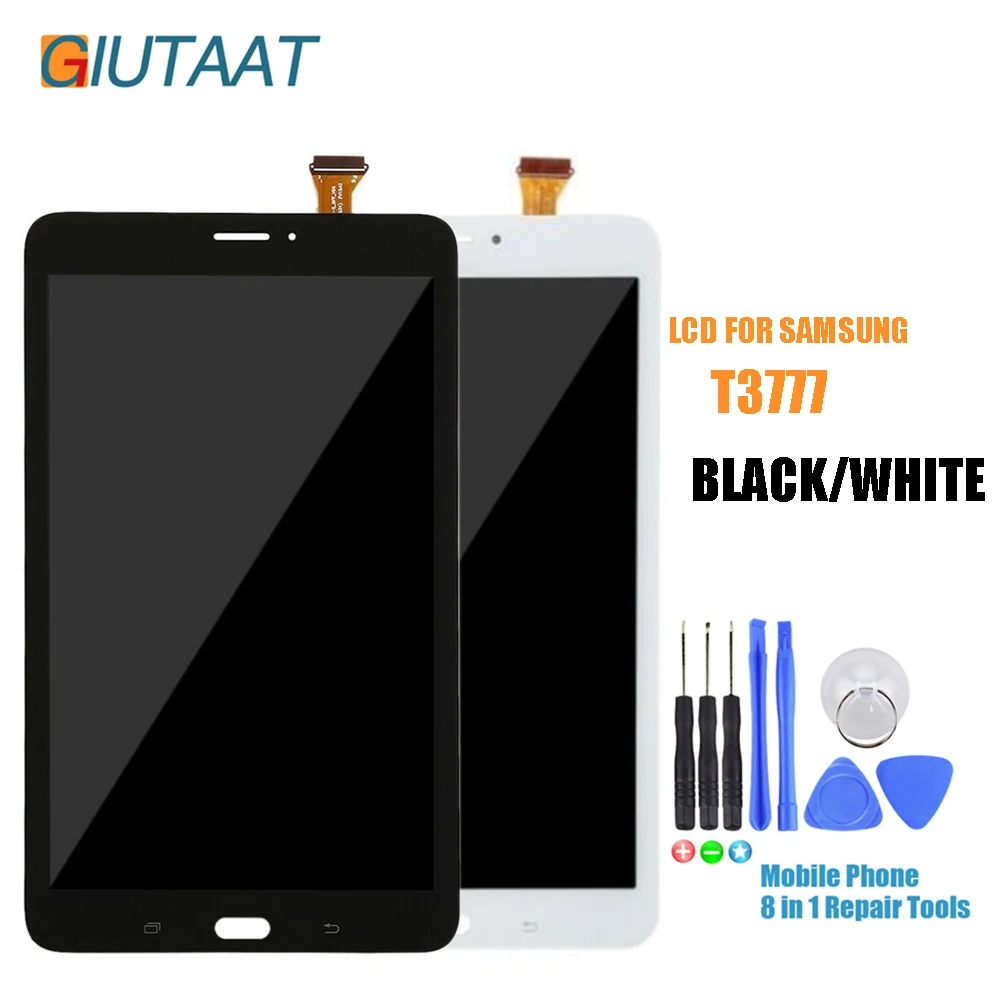

8" LCD Display Screen For Samsung Galaxy Tab E 8.0 SM-T3777 T3777 LCD Display Matrix Screen Tablet PC Replacement Parts
