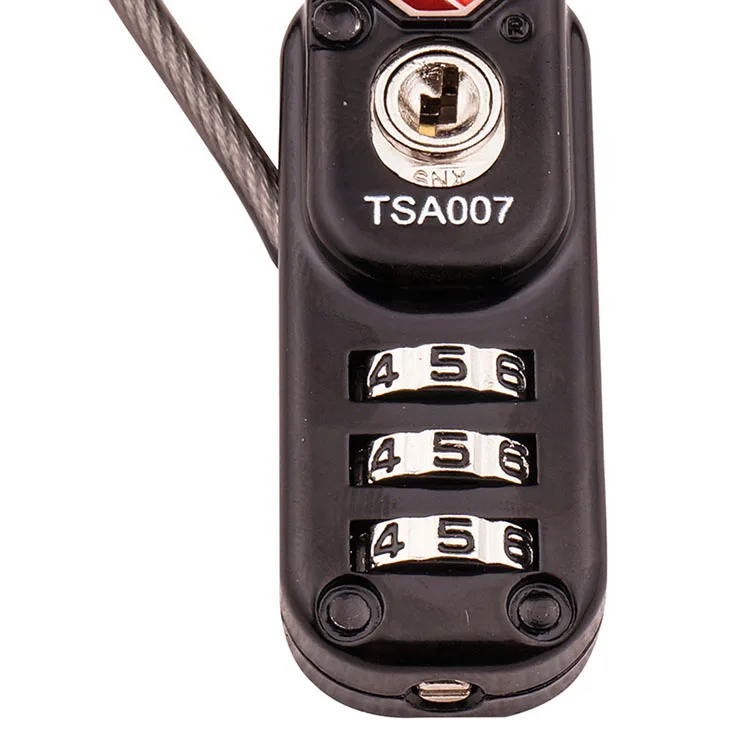 TSA Luggage Strap Locks Digit Plastic Alloy Password Customs Luggage Padlocks Combination Suitcase Padlock Travel Lock (5)
