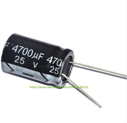 Конденсатор 25v 4700uf