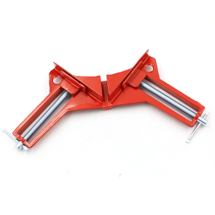 

1PC 90 Degree Right Angle Clamp 110MM Clamp Corner Clamp Woodworking Hand Tool Kit Corner Clamp Picture Holder Woodwork 4 Inch
