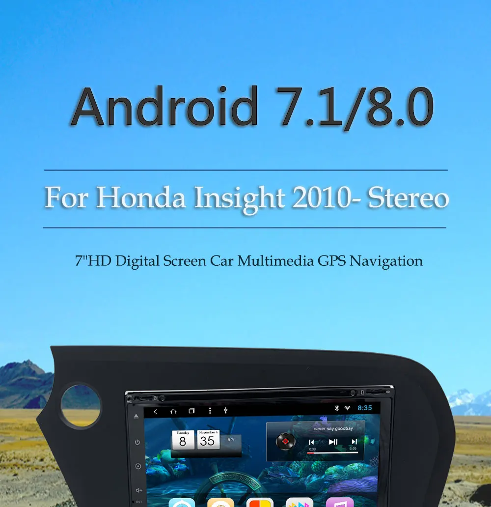 Roadlover Android 8,1 автомобильный DVD мультимедийный плеер авторадио для Honda Insight 2010-Стерео gps навигация Magnitol 2 Din Восьмиядерный