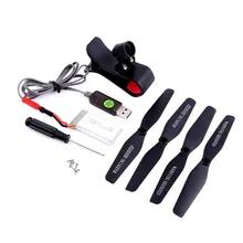 2.4GHz 4CH RC Quadcopter WIFI FPV Drone Toy Headless Mode With HD Camera Black
