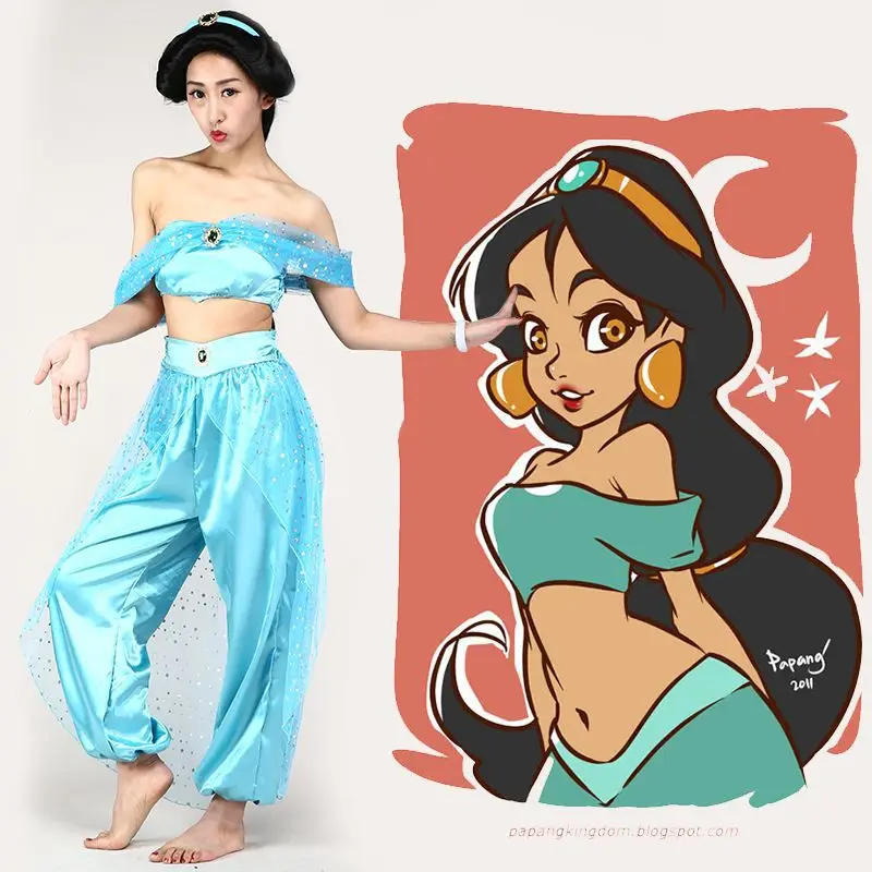 Aliexpress.com : Buy Aladdin and the magic lamp Cosplay Adult Women's ...