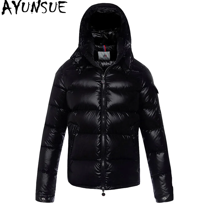 AYUNSUE Men's Down Jacket Winter Coat Men Clothes 2019 Short Puffer Jacket Warm Doan Coat Men's Jackets Doudoune Homme KJ1031