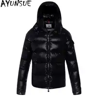 AYUNSUE Men's Down Jacket Winter Coat Men Clothes 2019 Short Puffer Jacket Warm Doan Coat Men's Jackets Doudoune Homme KJ1031