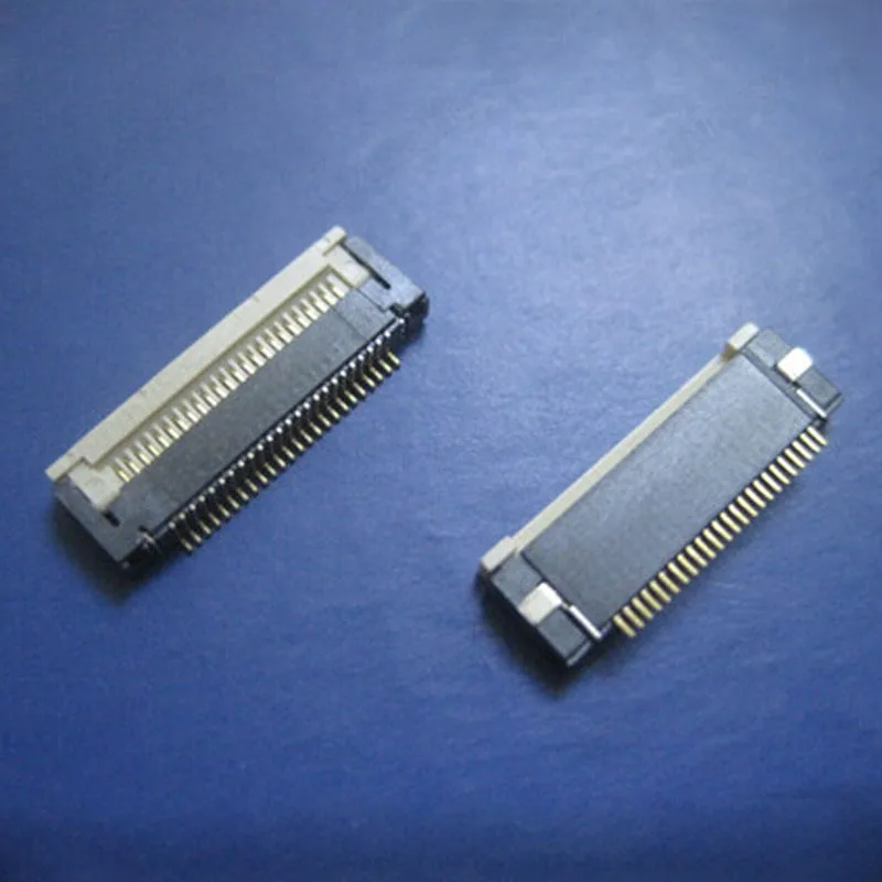 

28P Spacing 0.5MM FPC Connector LCD Screen Cable Socket Under The Flip Cover Ultra-thin Row Plug