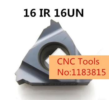 

10PCS 16 IR 16 UN Indexable Carbide Threading Inserts for Threaded Lathe Tool Holder
