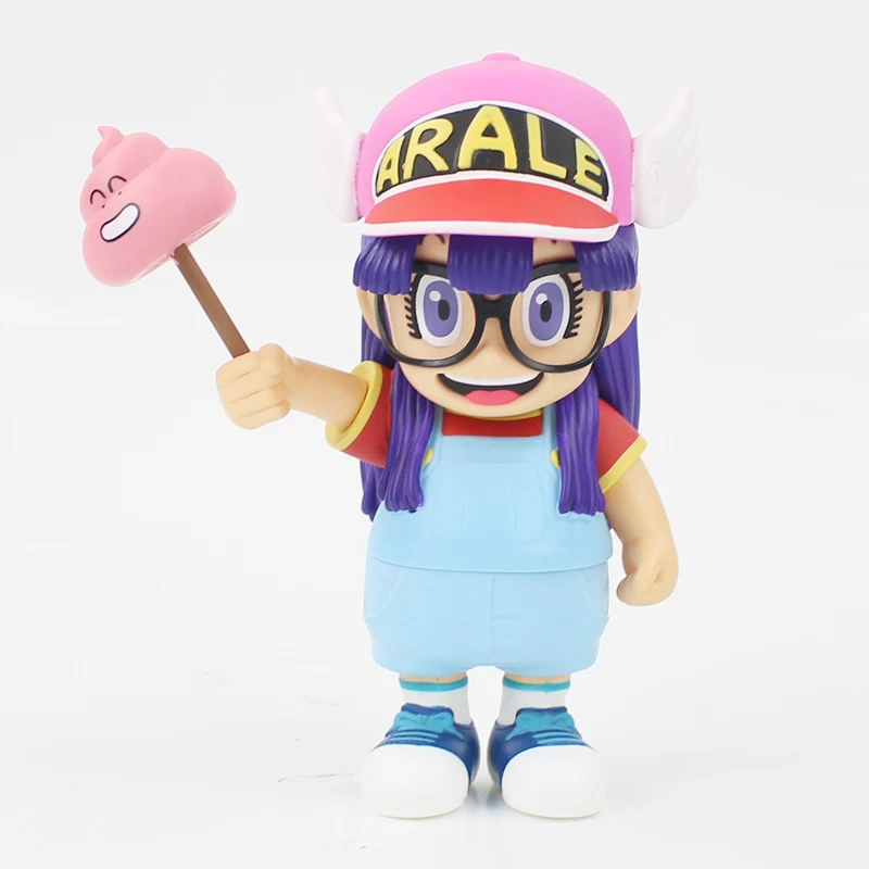 20 см аниме мультфильм Dr. Slump Arale с фекалиями ПВХ фигурка модель игрушки