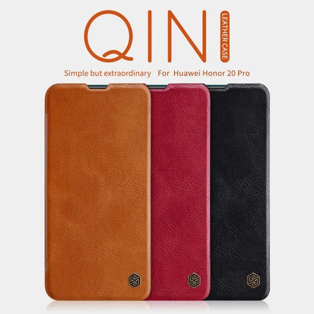 Case for Huawei Honor 20s Honor 20 Pro NILLKIN vintage Qin Series Case For Huawei Honor 20 cover Wallet Flip Leather Case