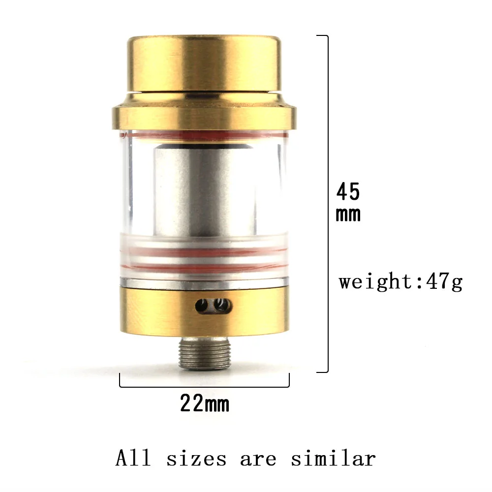Испаритель Coil Father Smile RTA диаметр 22 мм испаритель 810 Thread бак для электронной