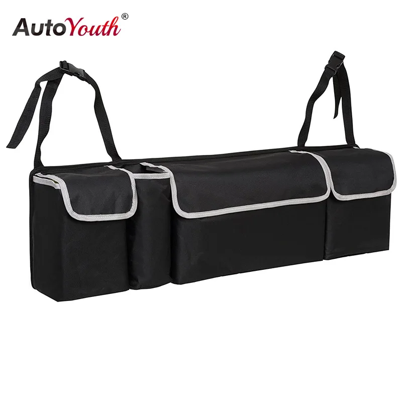 font b Car b font Trunk Organizer Backseat Storage Bag High Capacity Multi use Oxford
