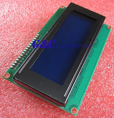 

1pcs Blue IIC I2C TWI SPI Serial Interface 2004 Character LCD Module