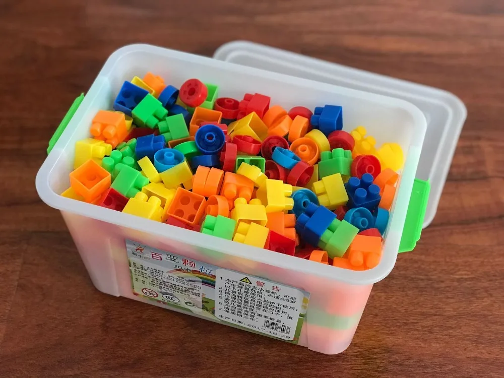 DIY Plastic Foundation Bricks Large Particle Building Blocks Accessories Compatible With Legoing Duploe Toys For Children Gifts