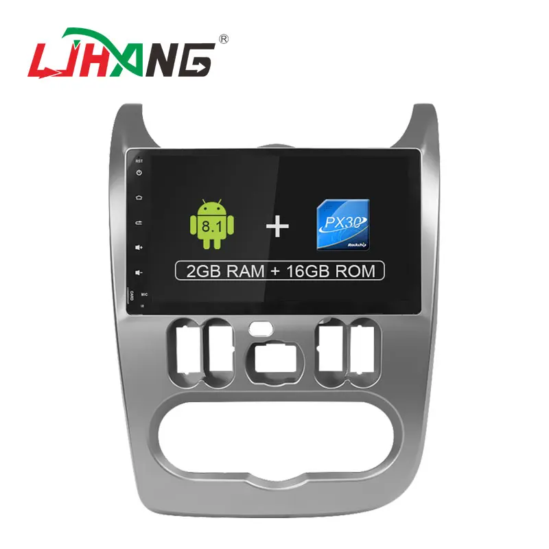 

LJHANG 1 DIN Car DVD Player Android 8.1 For Logan Sandero Duster GPS Car Multimedia RDS Radio WIFI Bluetooth Headunit FM AUX USB