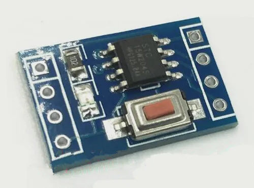 Free Shipping!!! STC15W204S MCU Minimum System Board / Development 51 Learning SOP8 STC15F104E | Электроника