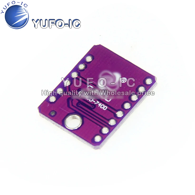MCU 7400 SN74HC00D Quad 2 входной положительный Модуль платы NAND Gate|Интегральные схемы| |
