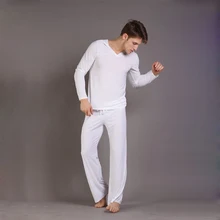 Sexy Men s Yoga Twinset N2N Tops Pants Comfortable Ice Pajamas Sets Men Sleepwear Home Pyjamas