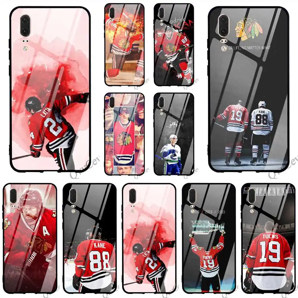 

Pattern Hockey Tempered Glass Phone Cover for Huawei Honor 10 Lite Case 9 7A Y6 Y9 P10 P20 Pro P Smart Mate 20 Cases Skin