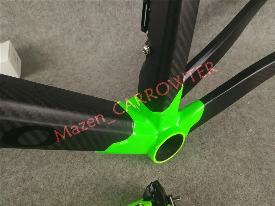 T1000 3K матовый-глянцевый черно-зеленый Colnago C60 карбоновая рама для дорожного велосипеда C60 с XS/S/M/L/XL на ваш выбор