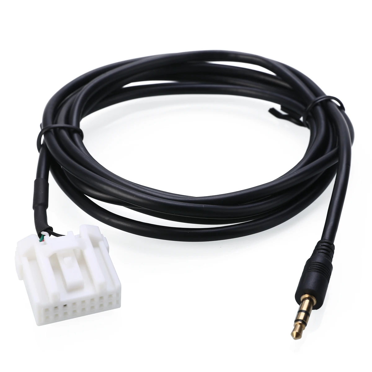 

3.5mm AUX Adapter Audio Cable Lead Car CD Changer Stereo Audio Harness Wire For Mazda 2 3 5 6 MX 5 CX 5