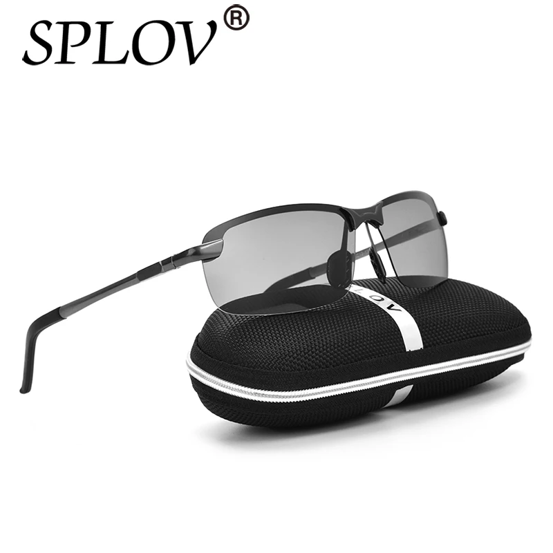 

2017 All-Weather Ray Brand New Designer Photochromic Sunglasses Men Polarized Fashion Discoloration Driving Vintage Eyewear Lens