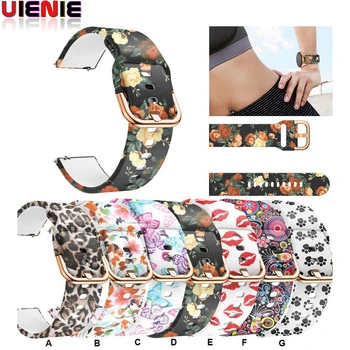 

20mm Soft Silicone Watch Strap Band for Samsung Galaxy Watch 42mm Active 2 40mm for Gear S2 Classic 20mm Sport Huami Amazfit